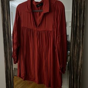 Shop impressions tunic dress, can also wear with leggings, worn once, small